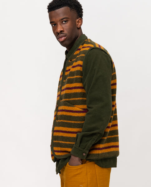 GILET LANACOTTA RIGATA