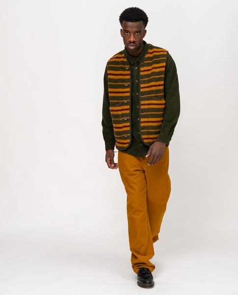 GILET LANACOTTA RIGATA