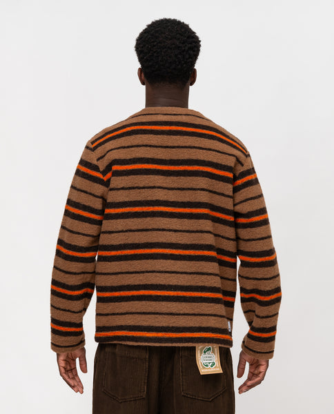 CARDIGAN LANACOTTA RIGATO