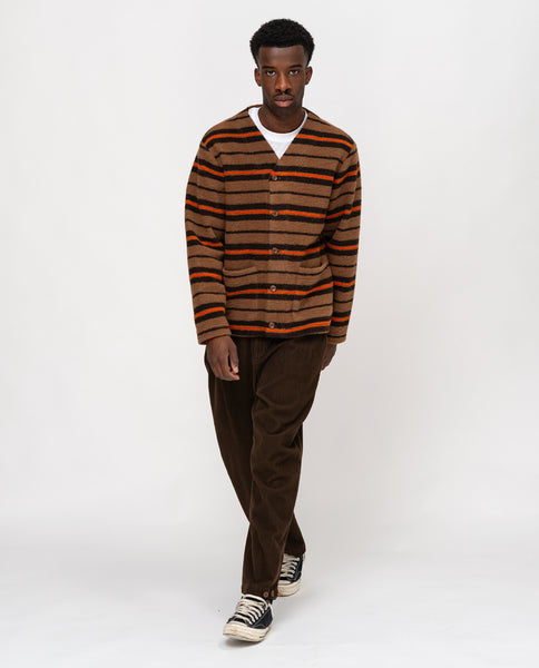 CARDIGAN LANACOTTA RIGATO