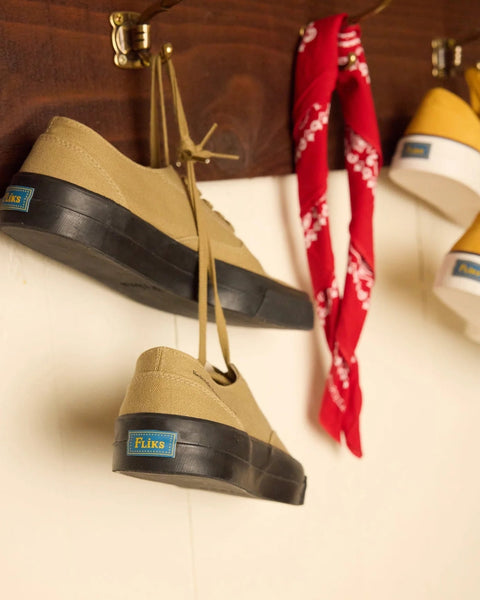 REDONDO CANVAS MILITARY BLACK SOLE