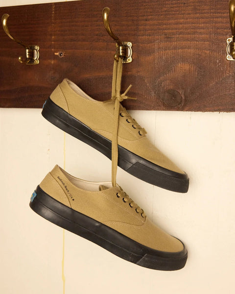 REDONDO CANVAS MILITARY BLACK SOLE