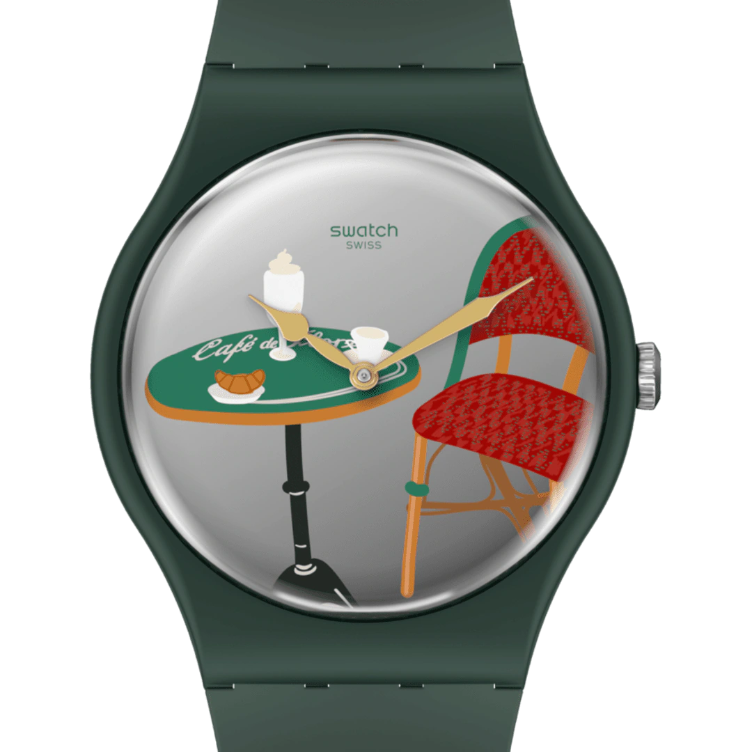 Swatch Swatch « Café de Flore » édition limitée Flore Not in Paris 4